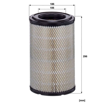Filtru aer - MANN-FILTER [C 19 015]