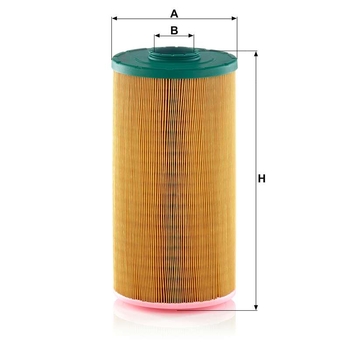 Filtru aer - primar - MANN-FILTER [C 19 450]