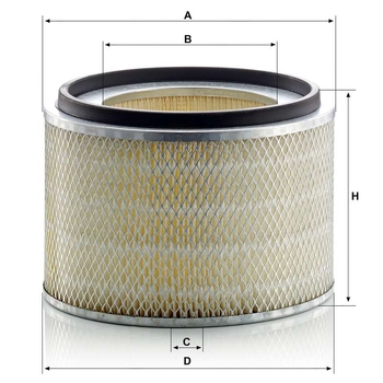 Filtru aer cabina - MANN-FILTER [C 20 019]