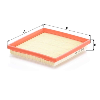 Filtru aer - MANN-FILTER [C 21 005]