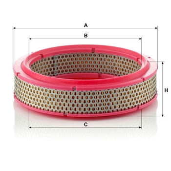 Filtru aer - MANN-FILTER [C 2120/2]