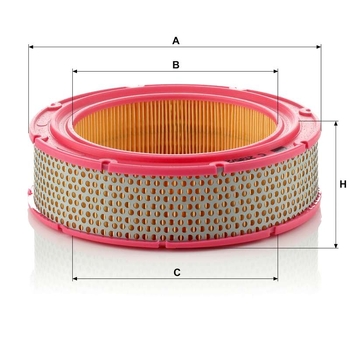 Filtru aer - MANN-FILTER [C 2135/2]