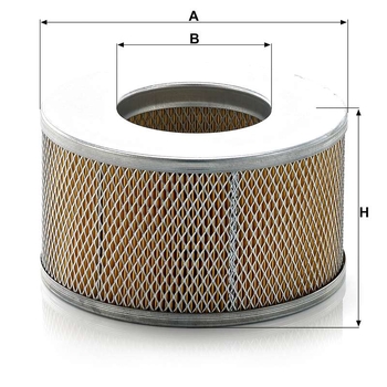Filtru aer - MANN-FILTER [C 22 013]