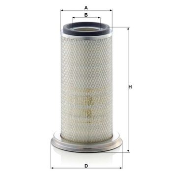 Filtru aer - MANN-FILTER [C 22 025]