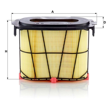 Filtru aer - MANN-FILTER [C 22 041]