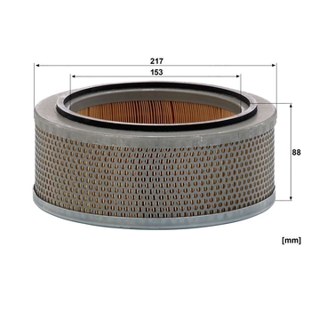 Filtru aer - MANN-FILTER [C 22 115]