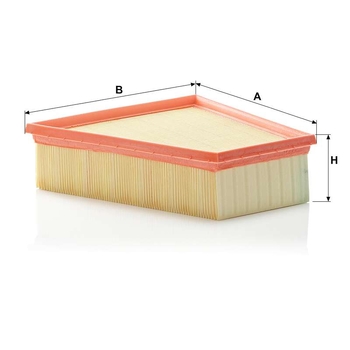 Filtru aer - MANN-FILTER [C 2295/3]