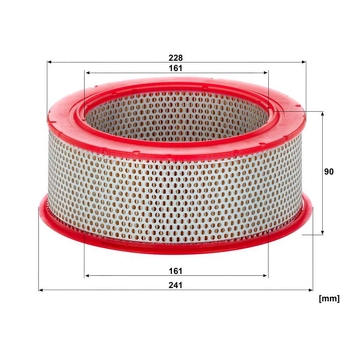 Filtru aer - MANN-FILTER [C 2375]