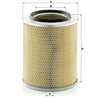 Filtru aer - MANN-FILTER [C 24 393]