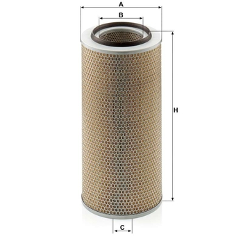 Filtru aer primar - MANN-FILTER [C 24 650/1]