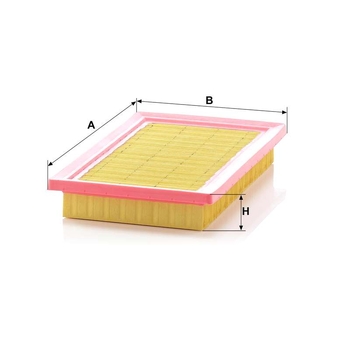 Filtru aer - MANN-FILTER [C 2568/1]