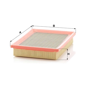 Filtru aer - MANN-FILTER [C 2571]