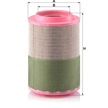 Filtru aer - MANN-FILTER [C 25 740]