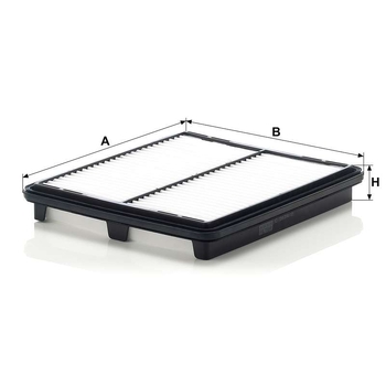 Filtru aer - MANN-FILTER [C 2634/2]