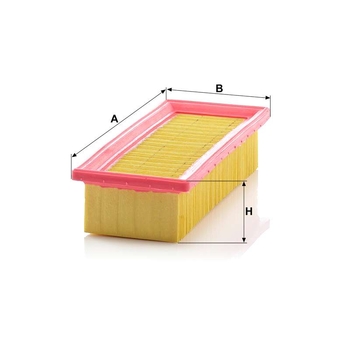 Filtru aer - MANN-FILTER [C 2657/1]