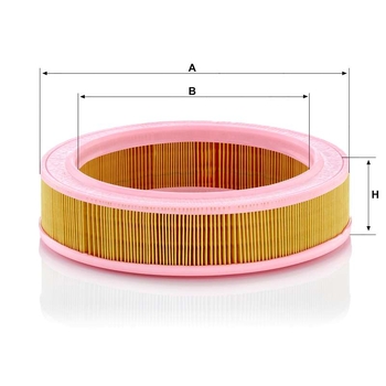 Filtru aer - MANN-FILTER [C 2766]