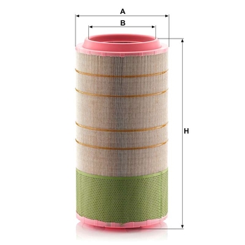Filtru aer - MANN-FILTER [C 28 1275]