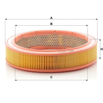 Filtru aer - MANN-FILTER [C 2852/2]