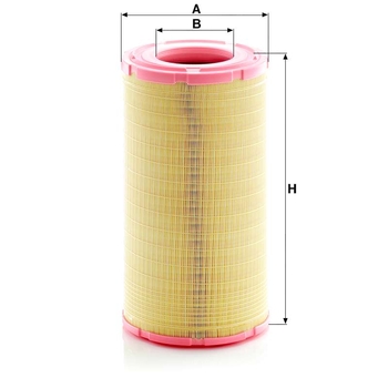 Filtru aer - MANN-FILTER [C 29 1366/1]