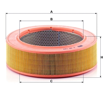 Filtru aer - MANN-FILTER [C 30 122]