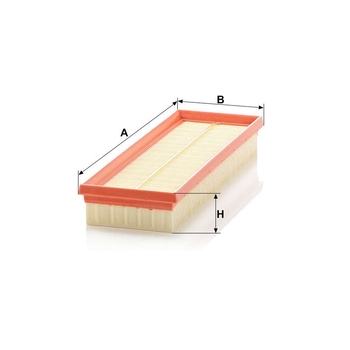 Filtru aer - MANN-FILTER [C 3251/1]
