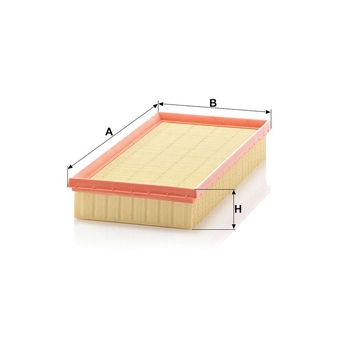 Filtru aer - MANN-FILTER [C 3284/2]