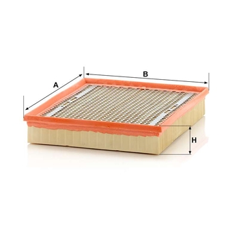 Filtru aer - MANN-FILTER [C 33 189/1]