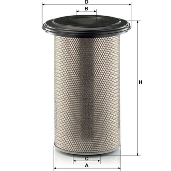 Filtru aer - MANN-FILTER [C 33 920]