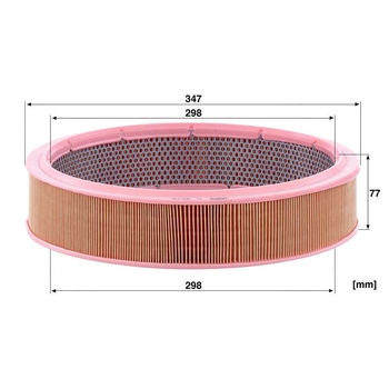 Filtru aer - MANN-FILTER [C 3576]