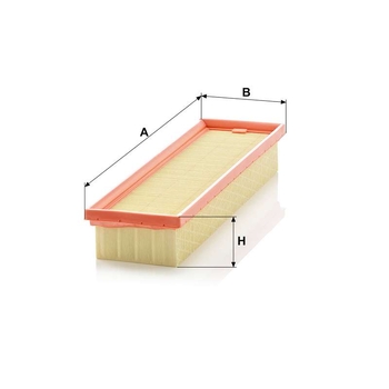 Filtru aer - MANN-FILTER [C 3665]