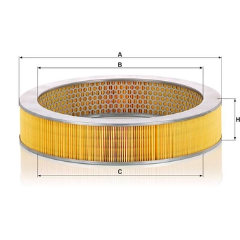 Filtru aer - MANN-FILTER [C 37 114]