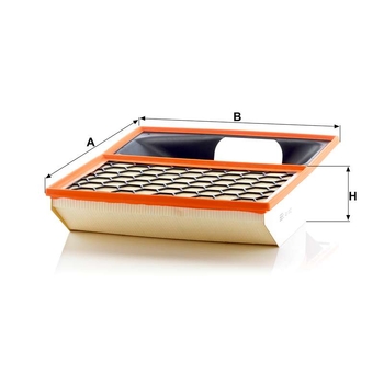 Filtru aer - MANN-FILTER [C 40 002]