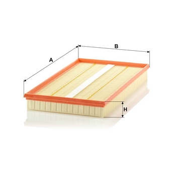 Filtru aer - MANN-FILTER [C 42 192/1]