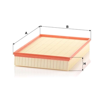 Filtru aer - MANN-FILTER [C 4312/1]