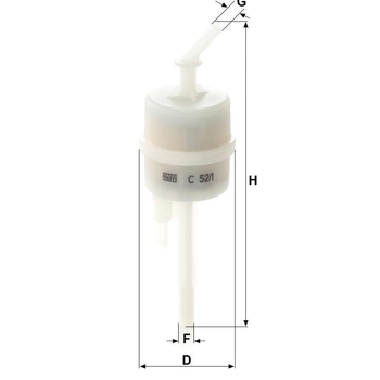 Filtru aer - MANN-FILTER [C 52/1]