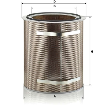 Filtru aer - MANN-FILTER [C 57 3754]