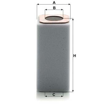 Filtru aer - MANN-FILTER [C 6003/1]
