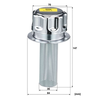 Filtru - aerisire rezervor hidraulic - MANN-FILTER [C 7007 x]