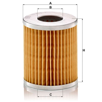 Filtru aer - MANN-FILTER [C 713/1]