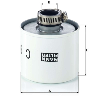 Filtru aer - MANN-FILTER [C 9004]