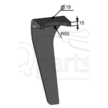 Cutit grapa rotativa dr 120x15  - iQ parts [CA300025]