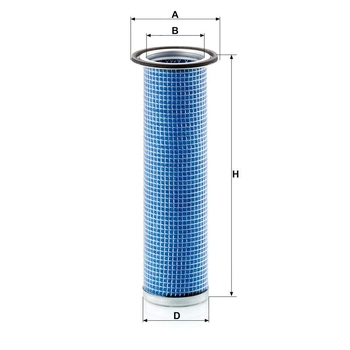 Filtru aer secundar - MANN-FILTER [CF 10 020 x]