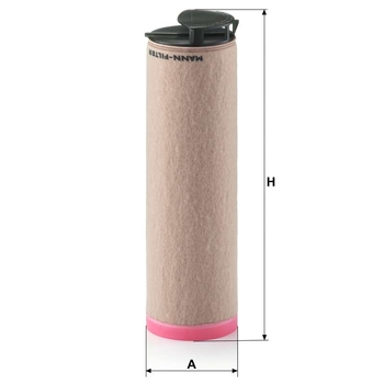 Filtru aer secundar - MANN-FILTER [CF 610]