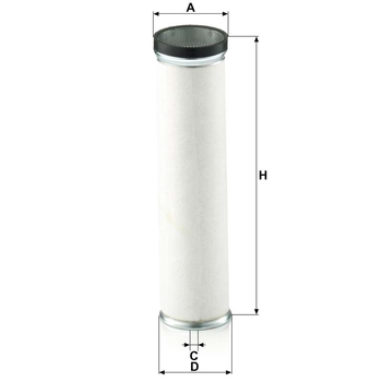 Filtru aer - MANN-FILTER [CF 830]