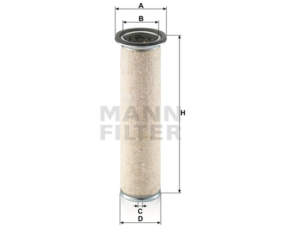 Filtru aer - secundar - MANN-FILTER [CF 840]