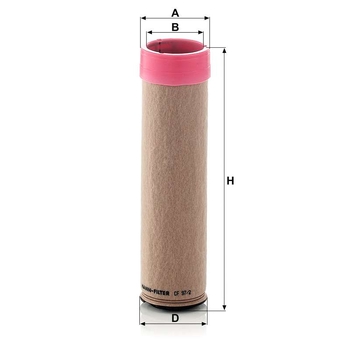 Filtru aer secundar - MANN-FILTER [CF 97/2]