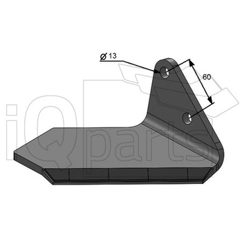 Cutit aripa dr ingust 175mm diamant  - iQ parts [CH000014D]