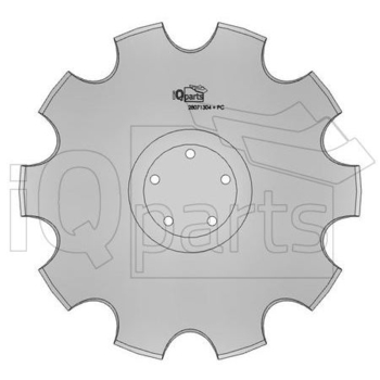 Disc crestat 460x6  - iQ parts [CH000037]