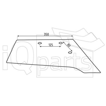 Brazdar dr N152  - iQ parts [CN100045]