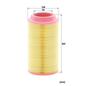 Filtru aer cabina - MANN-FILTER [CU 16 400]